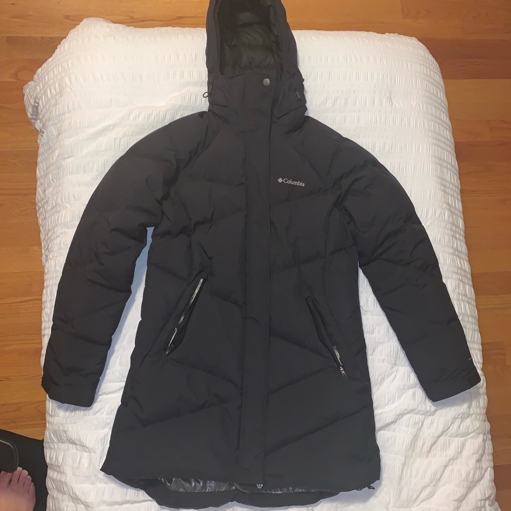 Women’s Black Columbia Parka